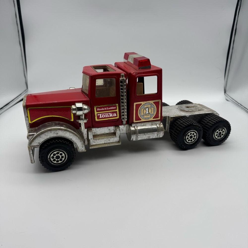 Tonka Red Fire Truck Toy